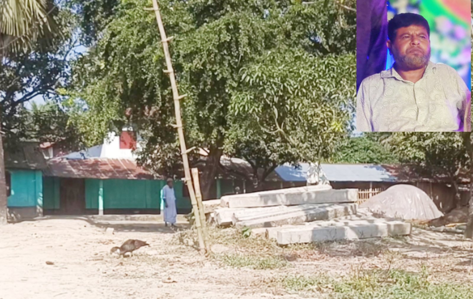 নিয়ামতপুরে জোরপূর্বক জমি দখলের অভিযোগ