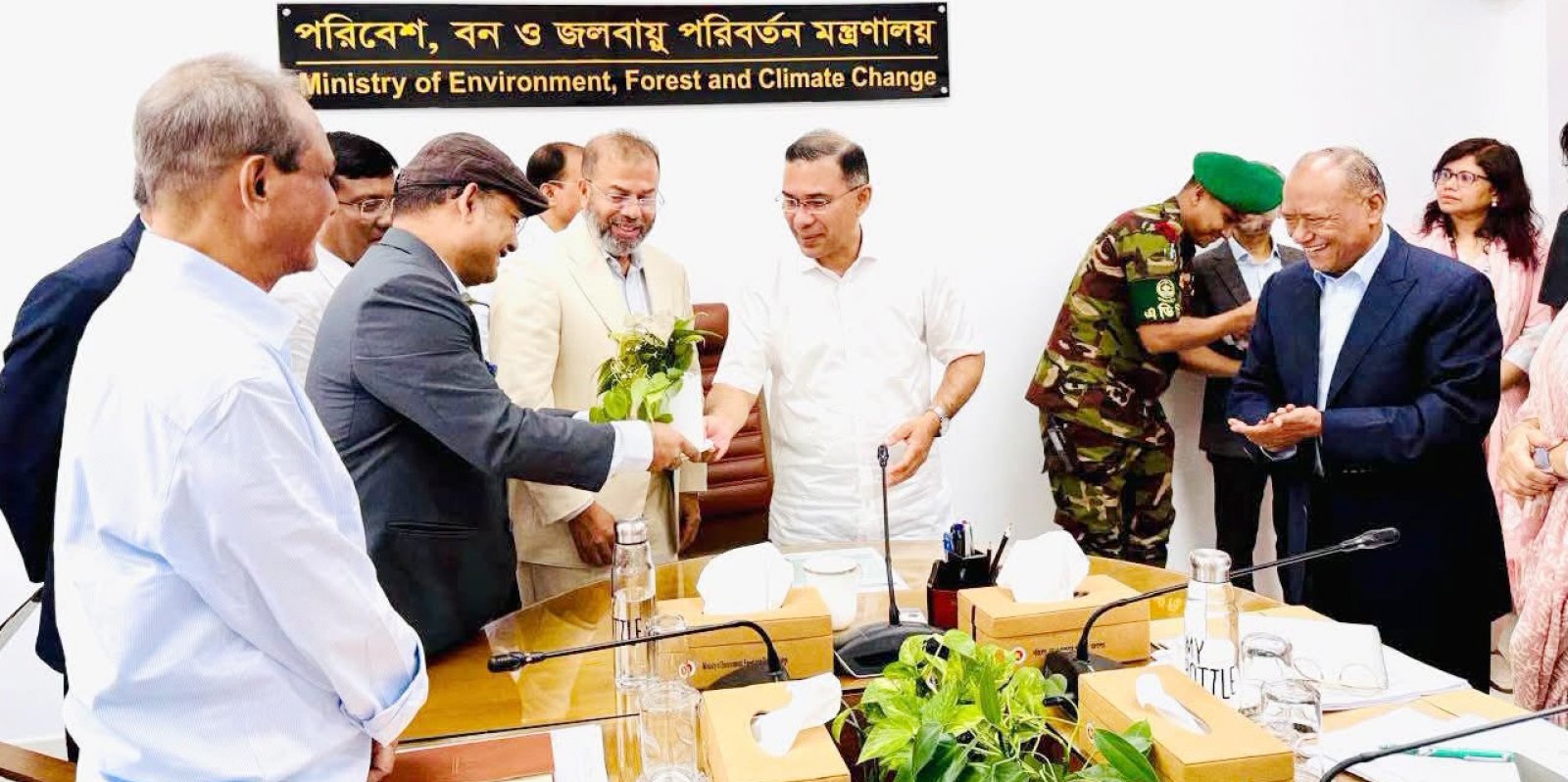 পরিবেশ-বন ও জলবায়ু পরিবর্তন মন্ত্রণালয় পরিদর্শনে প্রধানমন্ত্রী
