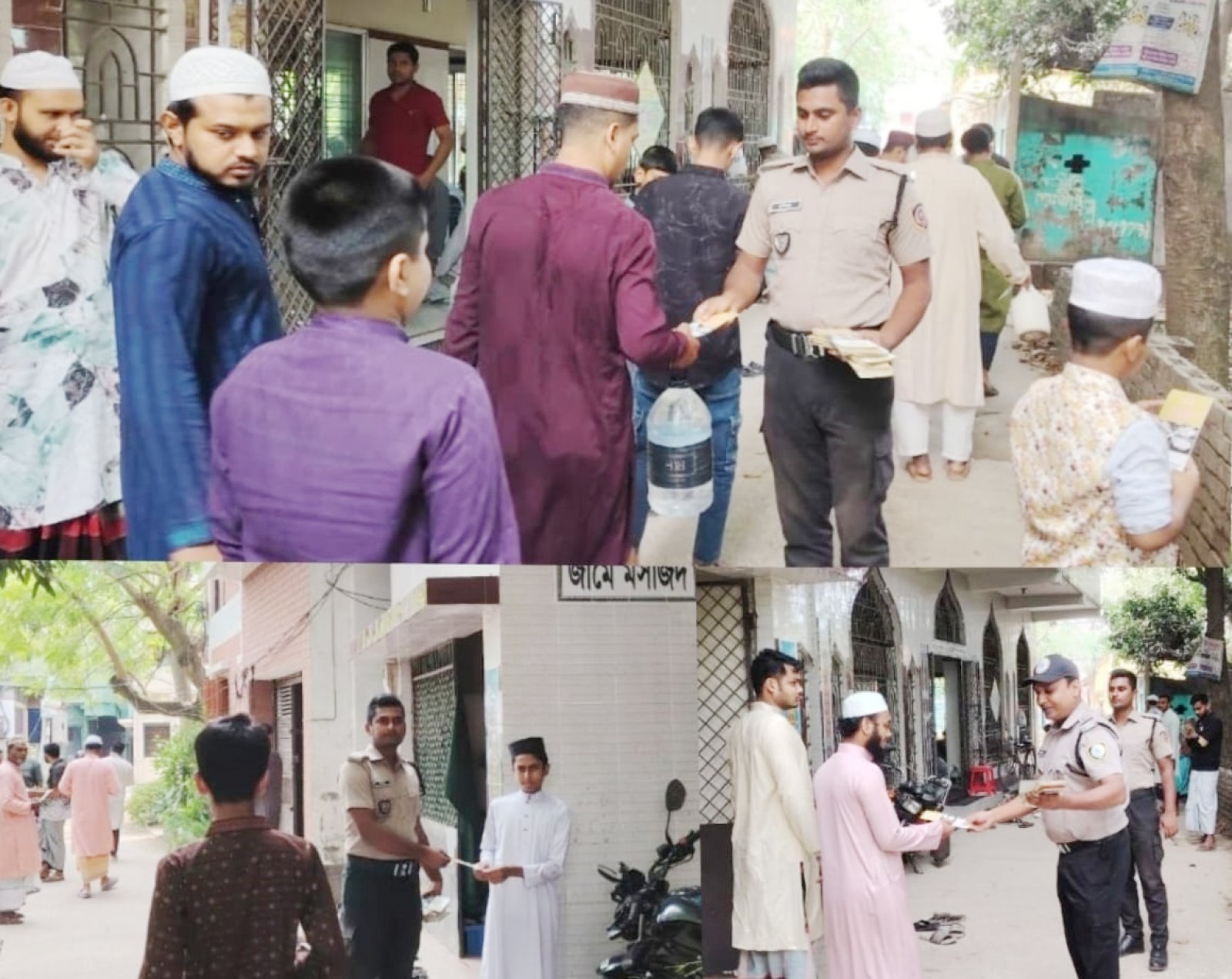 ডিএনসির মাদকবিরোধী লিফলেট বিতরণ ॥ প্রতিরোধ গড়ার অঙ্গীকার