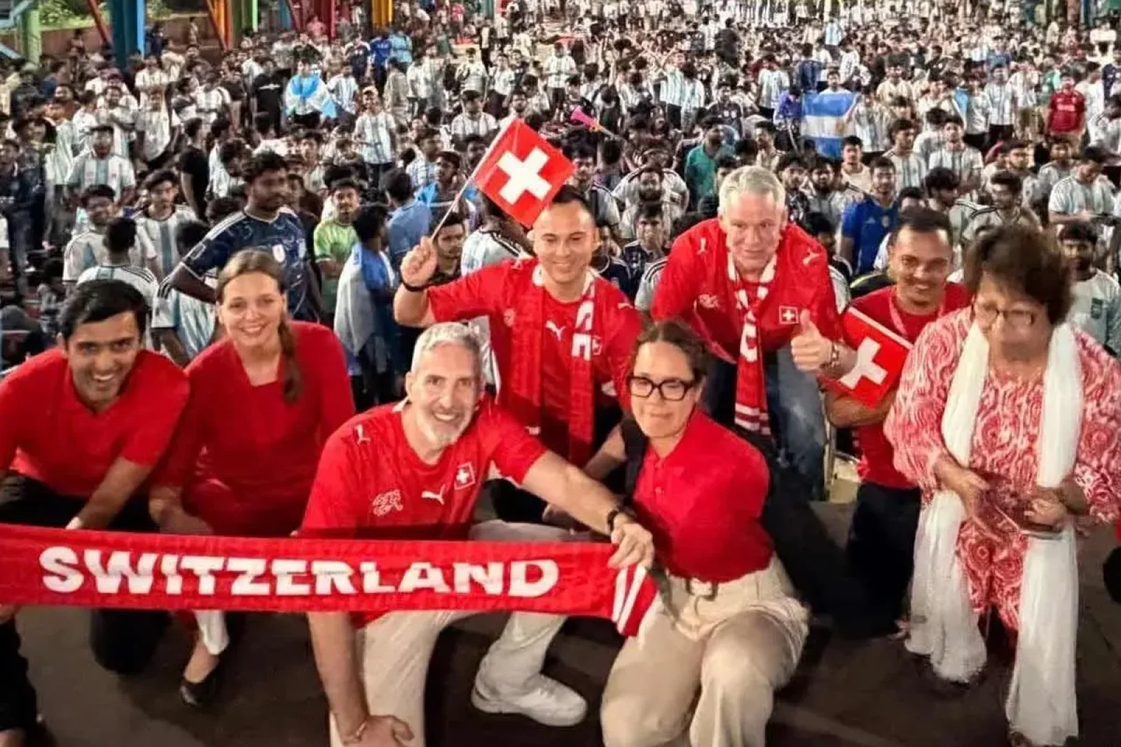 আর্জেন্টিনাকে অভিনন্দন জানালো ঢাকার সুইস দূতাবাস