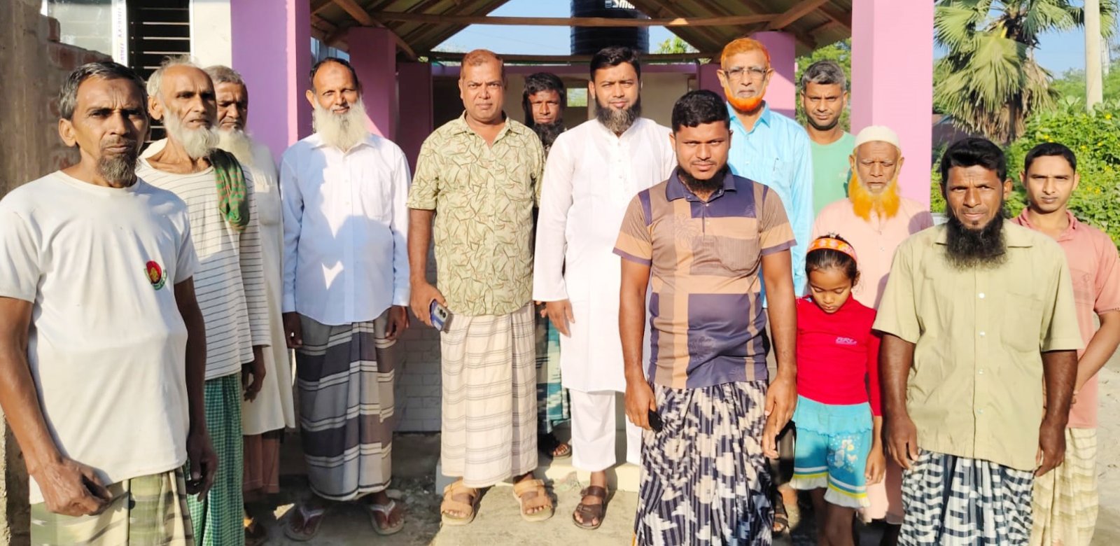 নাচোলে মসজিদের ওযুখানা ও টয়লেট উদ্বোধন