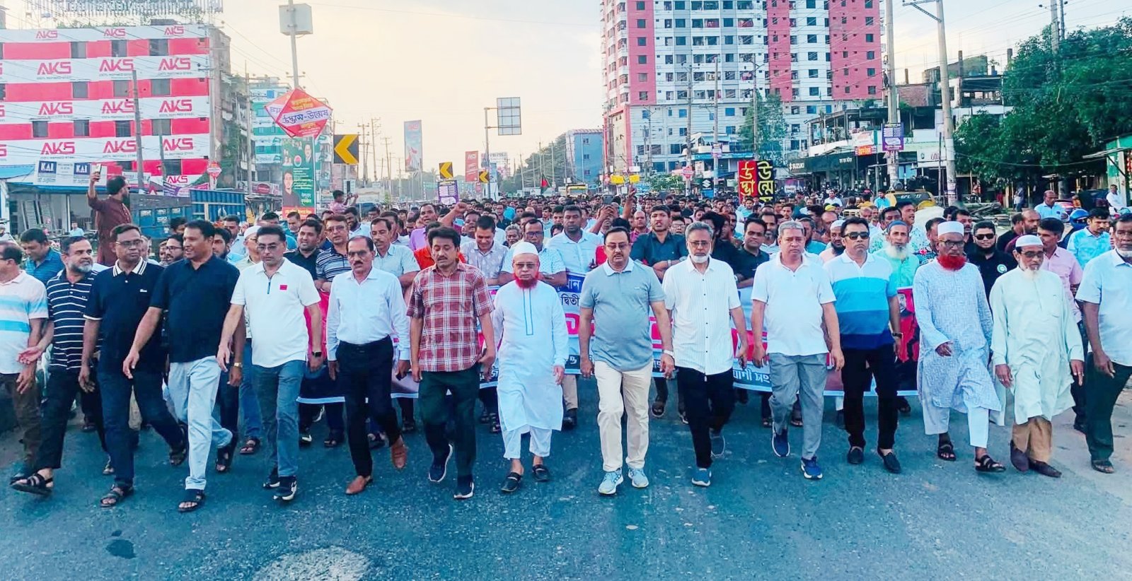 ভালুকায় জুলাই গণঅভ্যুত্থান দিবসে বিএনপির র‌্যালি
