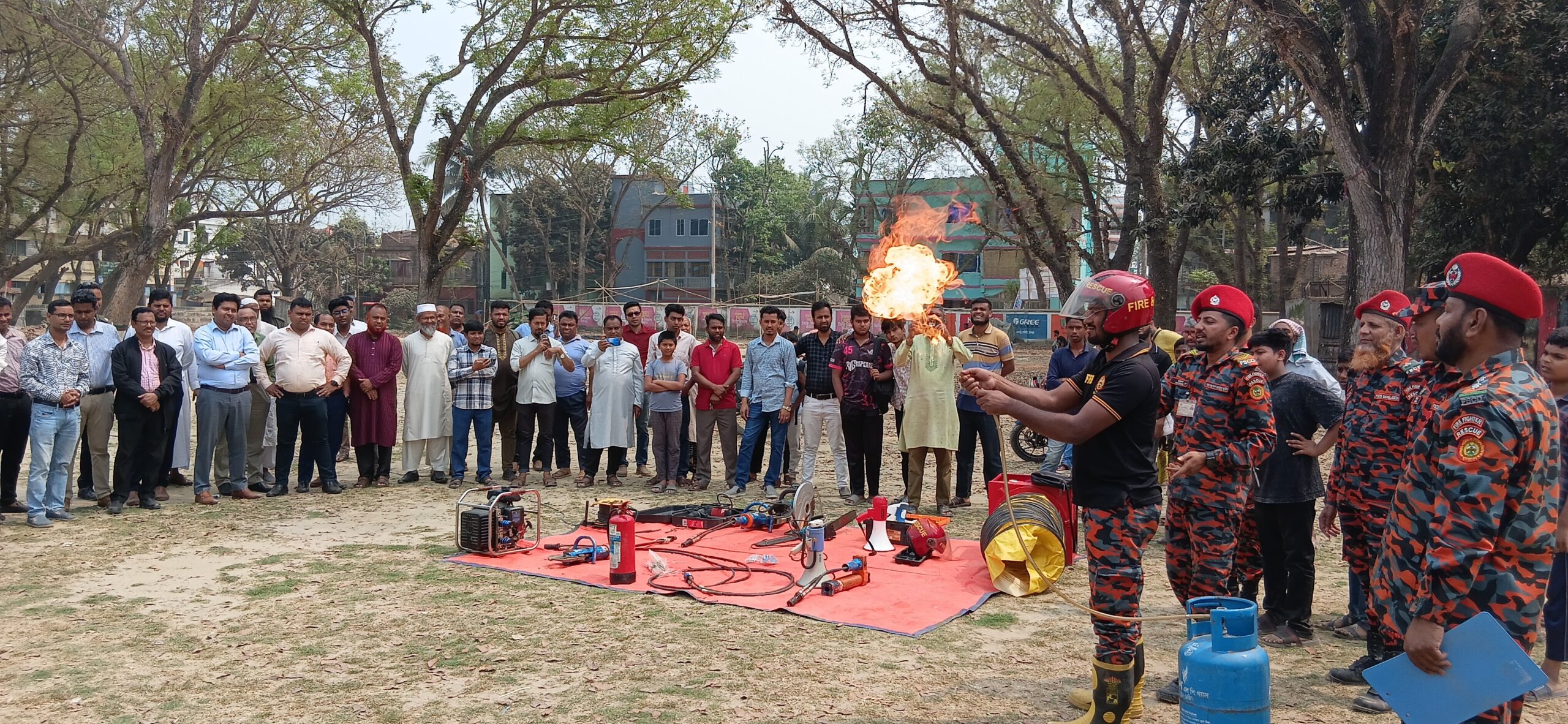 সিংড়ায় জাতীয় দুর্যোগ প্রস্তুতি দিবস পালন