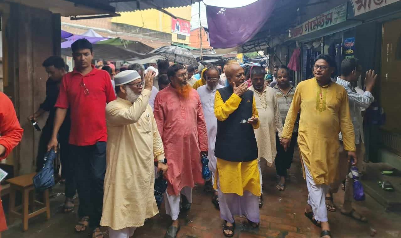 রহনপুরে জিয়াউর রহমান এমপির গণসংযোগ