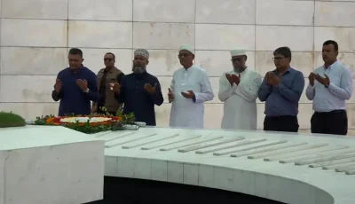 শহীদ জিয়া ও খালেদা জিয়ার কবরে নবনির্বাচিত রাষ্ট্রপতির শ্রদ্ধা