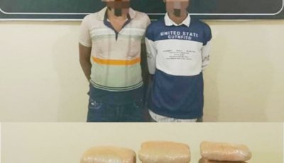 চাঁপাইনবাবগঞ্জে ১২ কেজি ৬৫০ গ্রাম গাঁজাসহ গ্রেপ্তার ২