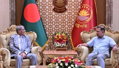 রাষ্ট্রপতির সাথে প্রধানমন্ত্রীর সৌজন্য সাক্ষাৎ ॥ যুক্তরাষ্ট্র সফর ও রাষ্ট্রীয় বিভিন্ন বিষয়ে আলোচনা