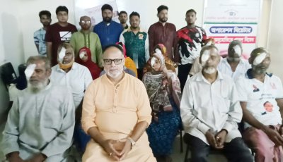 জেলা যুবদলের উদ্যোগে বিনামূল্যে ছানি অপারেশন ॥ প্রশংসা উপকারোভীগাদের
