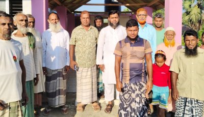 নাচোলে মসজিদের ওযুখানা ও টয়লেট উদ্বোধন
