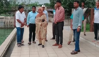 রাজশাহী মুক্তিযুদ্ধ স্মৃতি স্টেডিয়াম পরিদর্শনে যুব ও ক্রীড়া মন্ত্রণালয়ের অতিরিক্ত সচিব