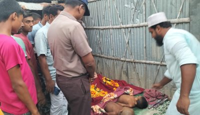 ভোলাহাটে ডোবার পানিতে ডুবে দুই শিশুর মৃত্যু
