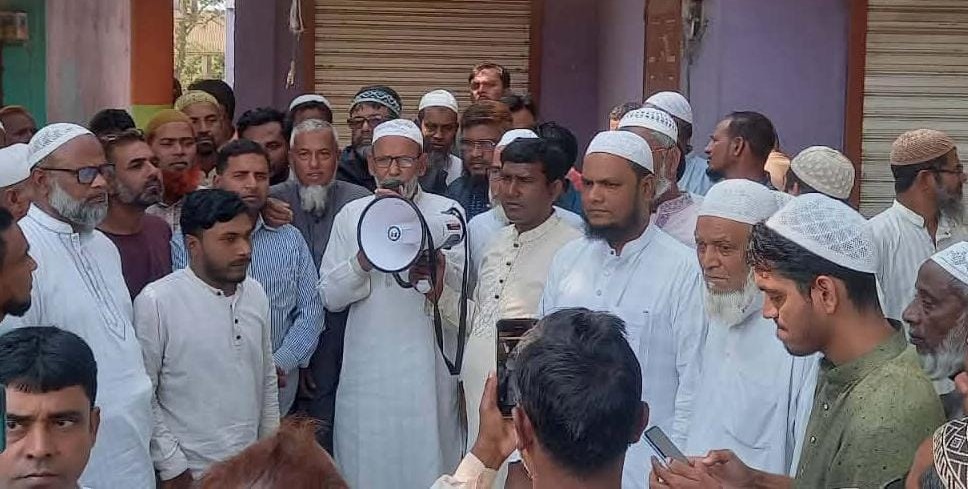 পোরশায় মোস্তাফিজুর রহমান এমপির নির্বাচন পরবর্তী গণসংযোগ