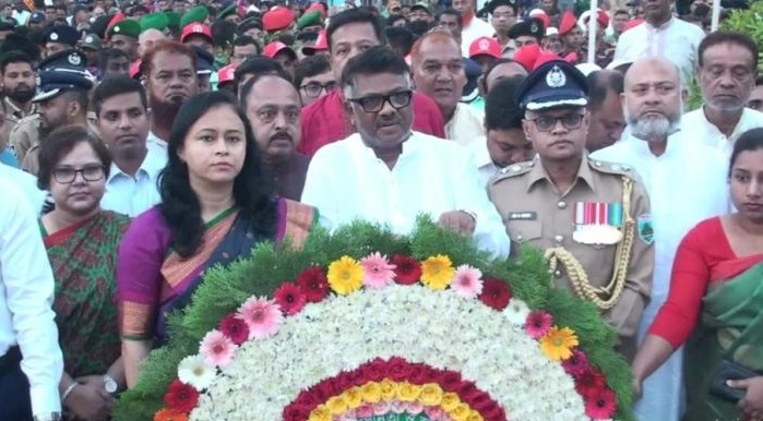 নাটোরে মহান স্বাধীনতা দিবস পালিত