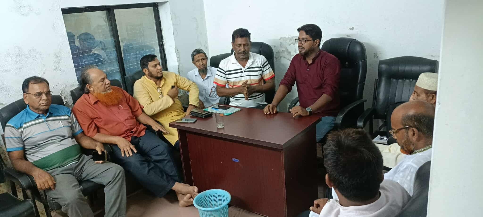 গোমস্তাপুরে সাংবাদিক কল্যাণ তহবিলের সভা