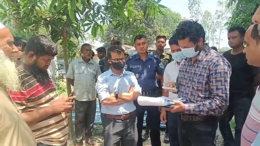 গোবিন্দগঞ্জে পরিবেশ অধিদপ্তরের অভিযান-দুই লাখ টাকা জরিমানা